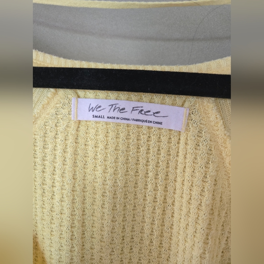 We The Free | Santa Clara relaxed long sleeved thermal top, Size S - Picture 5 of 7